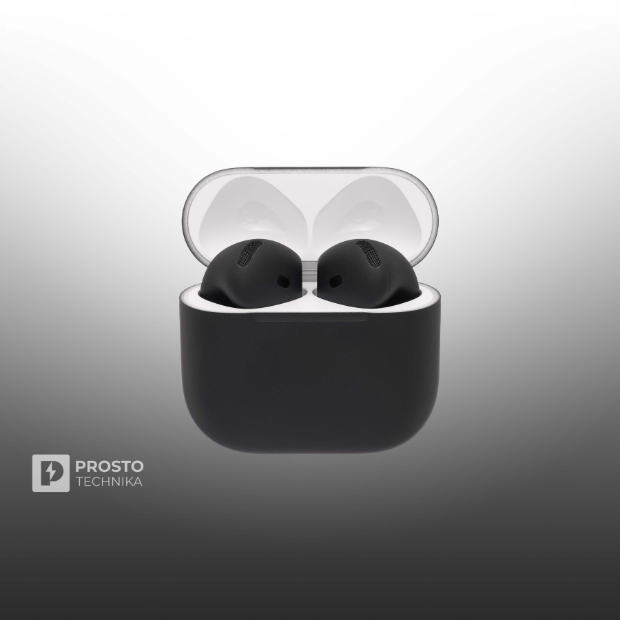 Apple Беспроводные наушники Apple AirPods 4 / Черный
